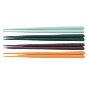 画像1: アミハード六角箸 18cm　 (1)