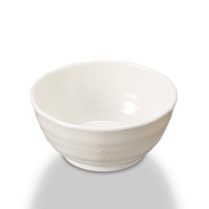 画像1: 小鉢(メラミン製) 粉引 (1)